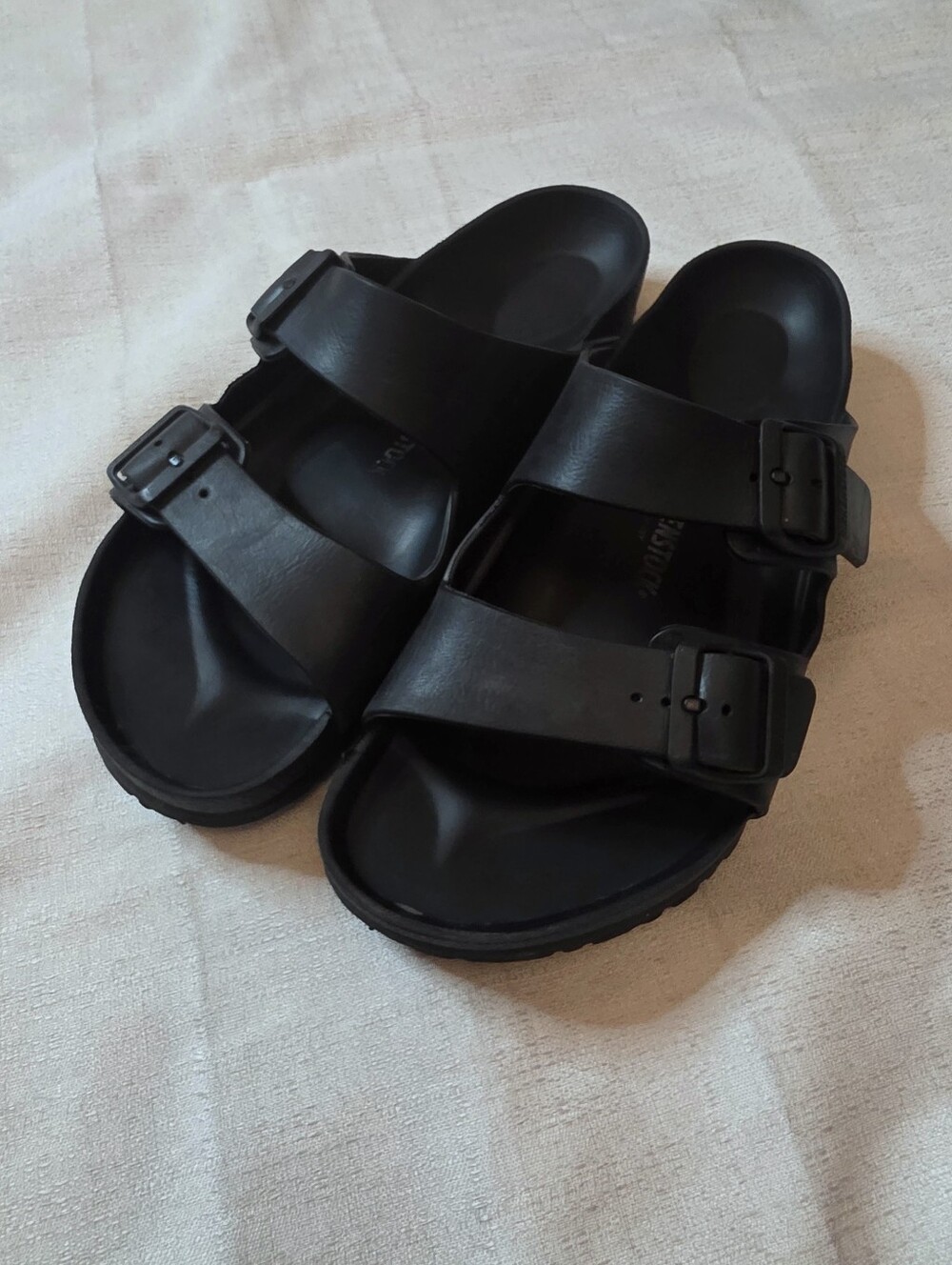 Birkenstock Arizona Essentials EVA Sandals Blacks Men's Size 10 Lightweight